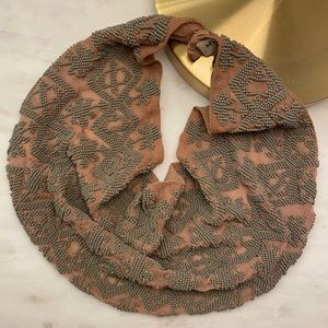 Mignonne Gavigan beaded necklace scarf